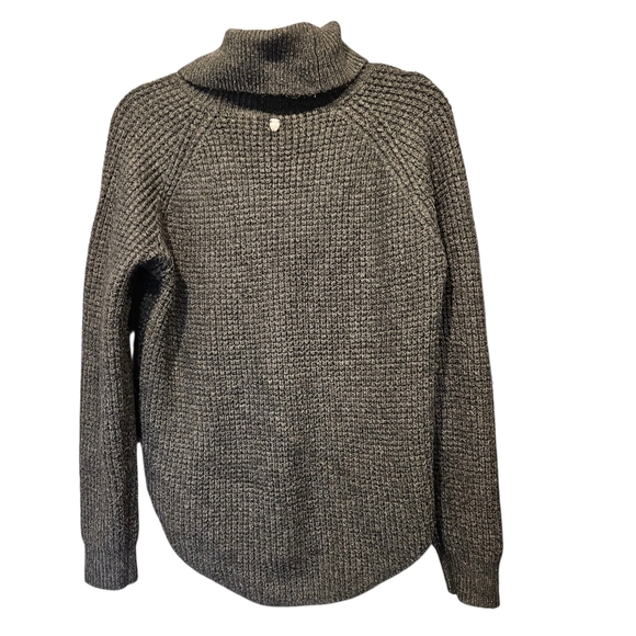 Women's Kühl Kuhl Sienna Turtleneck Pullover Sweater Gray Knit Small - Picture 2 of 16